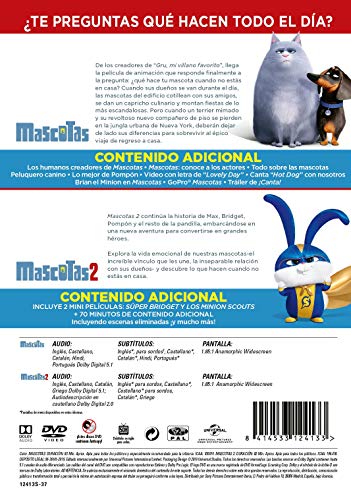 Pack: Mascotas 1+2 [DVD]