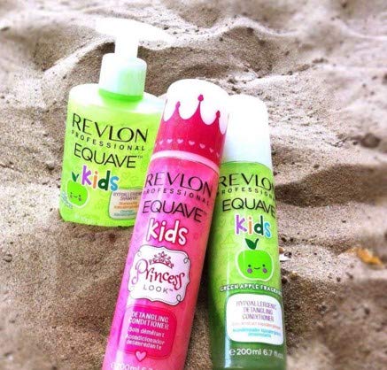 Pack Revlon Equave Kids Champu Apple 300ml + Acondicionador kids 200ml + Acondicionador Princess 200ml