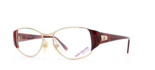 Paco Rabanne - Montura de gafas - para mujer Rojo Red Gold