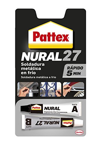 Pattex 14010117 Nural-27 Aluminio gris (Juego 2 Tubos 22 cm