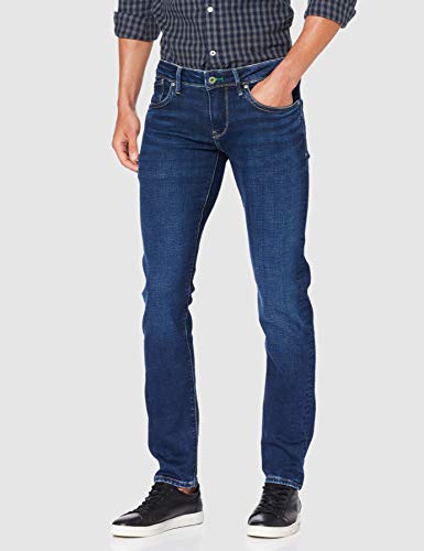 Pepe Jeans Hatch Vaqueros Slim, (Wiser Wash Dark Used Denim 000), W30/L32 para Hombre