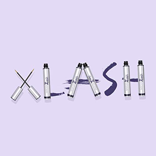 Pestañas Xlash, Suero para el crecimiento, pestañas veganas para un crecimiento rápido, Suero para el crecimiento Extensión de pestañas, Suero para pestañas para largas (1 x 6 ml)