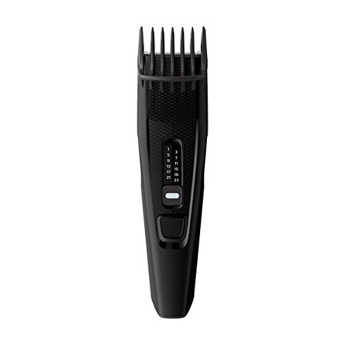 Philips Cortapelos HC3510/85 HAIRCLIPPER Series 3000 HC3510/85-Afeitadora (Negro, Rectángulo, 0,5 mm, 2,3 cm, 4,1 cm, Acero inoxidable), 1