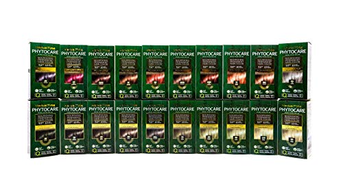 Phytocare Tinte permanente y nutritivo para cabello sin amoniaco, sin PPD, sin SLS, sin parabenos Color Chocolate Negro 3N