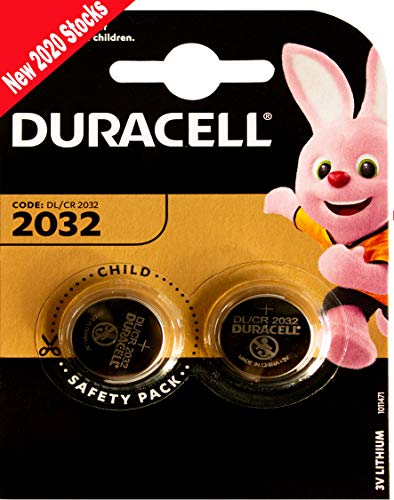 Pila de botón Duracell CR-2032 blíster de 1, 3,0 V, de litio