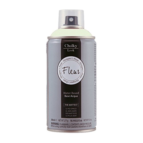 Pintura en spray efecto tiza o yeso extra mate Chalky Look - 300 ml - Es un producto sin olor , al agua y no gotea. (Miami Milk)