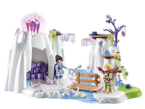 PLAYMOBIL Magic Búsqueda del Diamante de Cristal con Cristal luminoso, A partir de 4 años (9470)