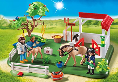 PLAYMOBIL - Prado de Caballos, superset (61470)