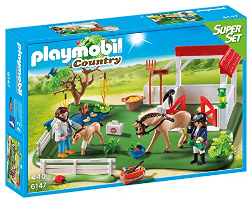 PLAYMOBIL - Prado de Caballos, superset (61470)