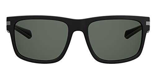 Polaroid PLD 2066/S Gafas de sol, Negro (MTT BLACK), 55 Unisex Adulto