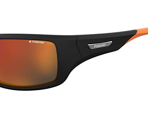 Polaroid SPORT PLD 7013/S gafas de sol, BKORNFLRU, 63 para Hombre