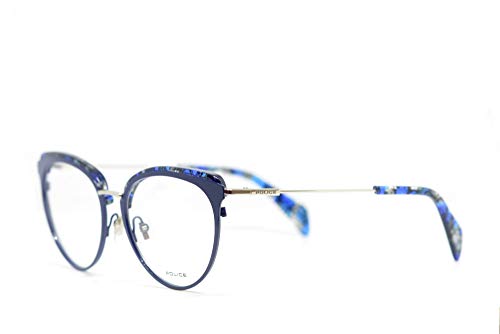 Police - Montura de gafas - para mujer Azul turquesa 52