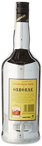 Ponche Santa María de Osborne Bebida espirituosa elaborada a base de licor de Brandy de jerez - botella de 1L