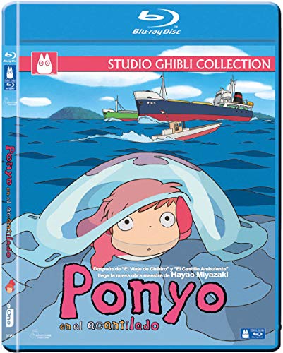 Ponyo En El Acantilado Blu-Ray [Blu-ray]