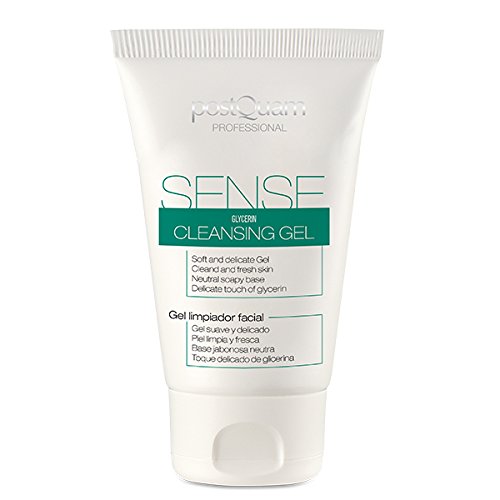 Postquam - Sense | Gel Limpiador Facial para Piel Delicada Formulado con Jabón Neutro y Glicerina, 150 ML