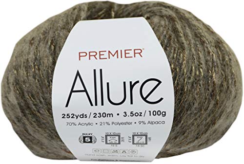 Premier Yarns HILO ALLURE DOVE, azul claro, talla única