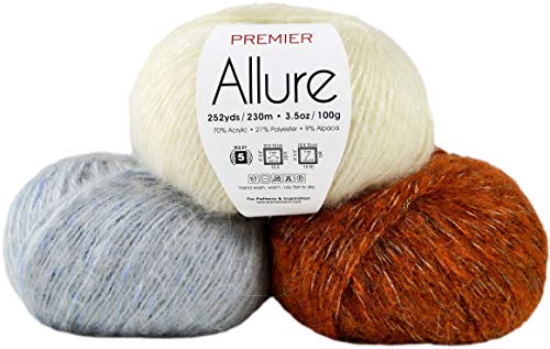 Premier Yarns HILO ALLURE PERLA, talla única