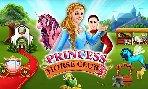 Princess Horse Club 3 - Magic Pony Care, Makeover & Royal Wedding Day