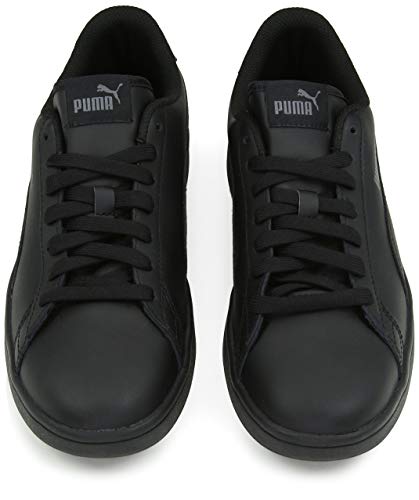 PUMA Smash V2 L, Zapatillas Unisex Adulto, Negro Black Black, 41 EU