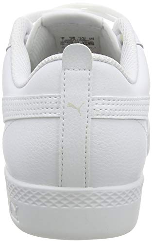 PUMA Smash WNS V2 L, Zapatillas para Mujer, Blanco White White, 39 EU