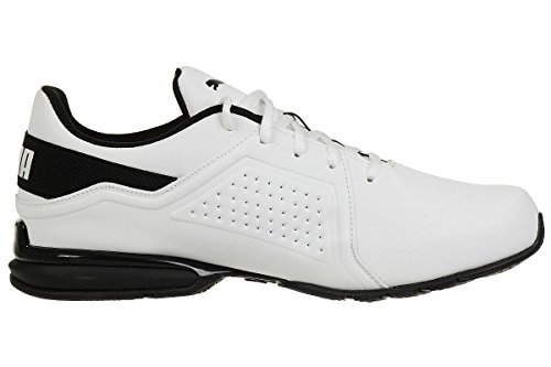 PUMA Viz Runner, Zapatillas de Running para Hombre, Blanco White Black, 46 EU