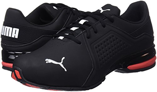 PUMA Viz Runner, Zapatillas de Running para Hombre, Negro Black White, 40.5 EU