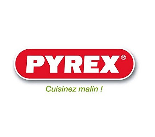 Pyrex Classic 1040704 - Cacerola redonda con tapa, 5L, vidrio, transparente, 3.75 l