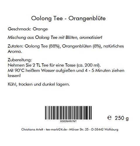 Quertee® – Té Oolong – Oolong de China – azahar – 250 g