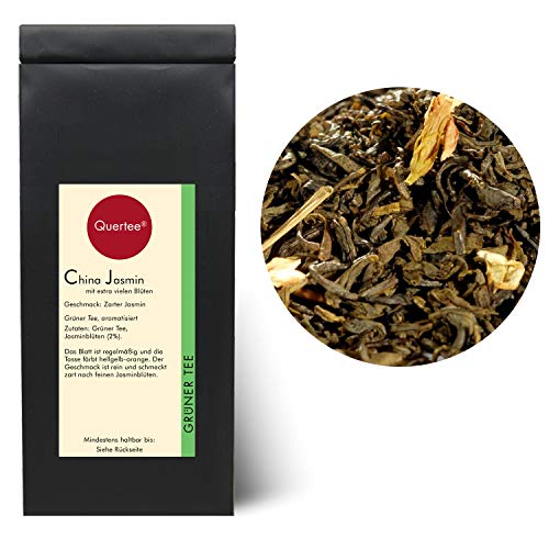 Quertee® - Té verde - té de jazmín de China Riche en flores - 250 g