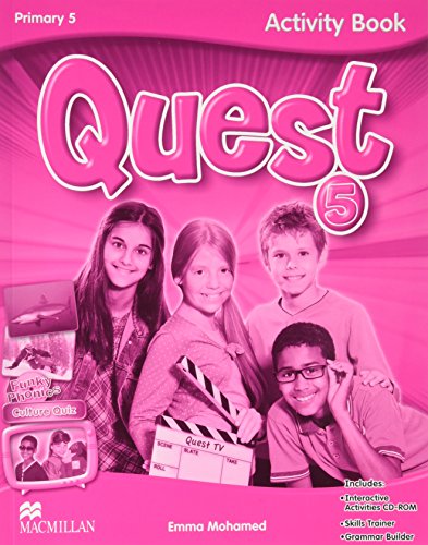 Quest Primary 5 (Activity Book, Grammar Builder, CD-ROM - Interactive Activities) (Tiger) - 9780230478718