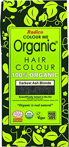 radico Colour Me Organic Planta Color del pelo muy oscuro ceniza Rubio (bio, Vegano), natural Maquillaje) sduasch