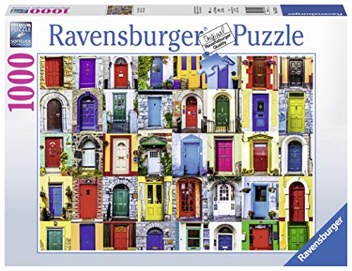 Ravensburger Doors of The World - Puzzle de 1000 Piezas para Adultos - Cada Pieza es única, tecnología Softclick Significa Piezas encajan Perfectamente