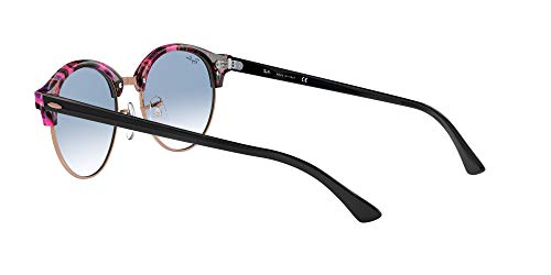 Ray-Ban 0RB4246 Gafas de sol, Spotted Grey/Violet, 51 Unisex