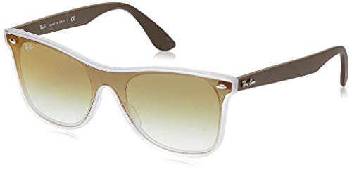 Ray-Ban 0rb4440n 6358w0 41 Gafas de sol, Matte Transparente, 45 Unisex