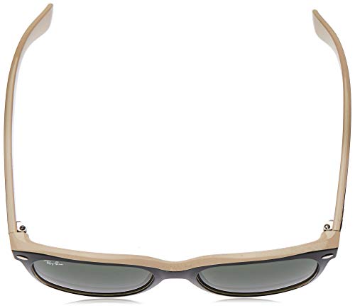 Ray-Ban 2132, Gafas de Sol Unisex, Multicolor (Black/Beige), 55 mm