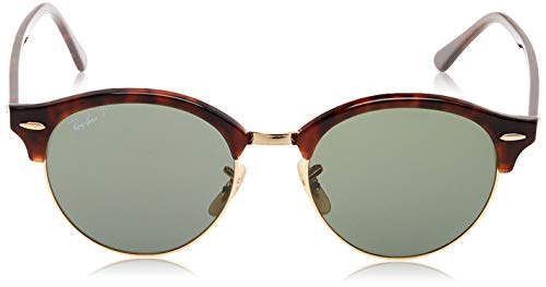 Ray-Ban Clubround Gafas de sol, Red Havana, 51 Unisex-Adulto