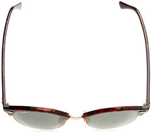 Ray-Ban Clubround Gafas de sol, Red Havana, 51 Unisex-Adulto