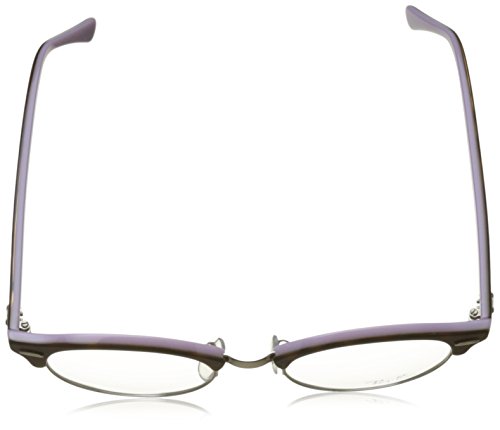 Ray-Ban Clubround, Monturas de Gafas Unisex adulto, Marrón (Top Havana on Opal Violet), 47