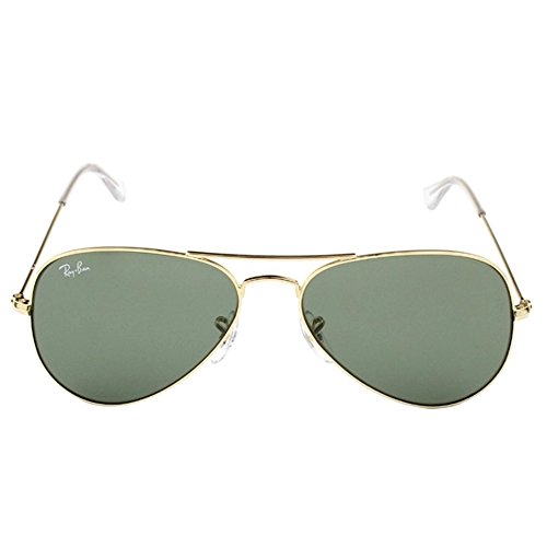 Ray-Ban - Gafas de sol Aviador RB3025 Aviator Large Metal, Gold (W3234 Gold)