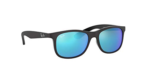 Ray-Ban JUNIOR 9062s Gafas de sol, Matte Black on Black, 48 Unisex-Niño