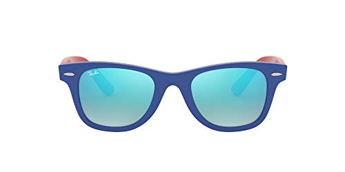 Ray-Ban JUNIOR Rj9066s 7039b7 47 Mm Gafas de sol, Blue, 47 Unisex-niños