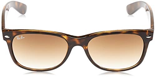 Ray-Ban New Wayfarer, Gafas de Sol Unisex adulto, Multicolor (Tortoise 710/51), 55 mm