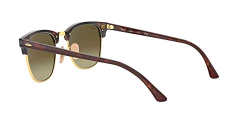 Ray-Ban RB 3016 Gafas de sol, Shiny Red/Havana, 51 para Hombre