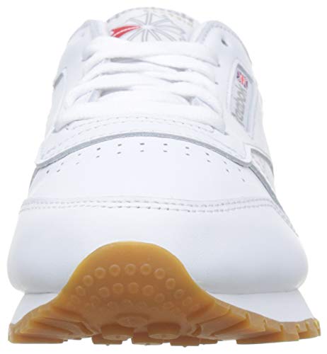 Reebok Classic Leather Zapatillas, Mujer, Blanco (Int-White / Gum), 37.5 EU