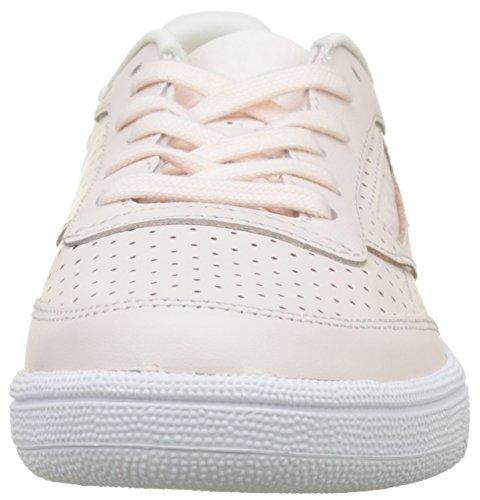 Reebok Club C 85 Popped Perf, Zapatillas para Mujer, Rosa (Pale Pink/Chalk Pink/White 000), 35.5 EU