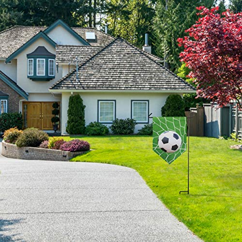 REFFW Banner Bandera de jardín Jardinería de Doble Cara Harajuku Deporte en casa Fútbol Tiro para decoración de césped al Aire Libre