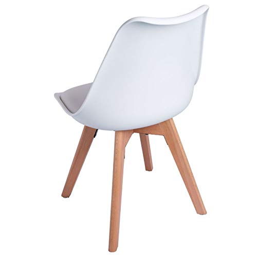 Regalos Miguel - Sillas Comedor - Silla Synk Basic - Blanco - Envío Desde España