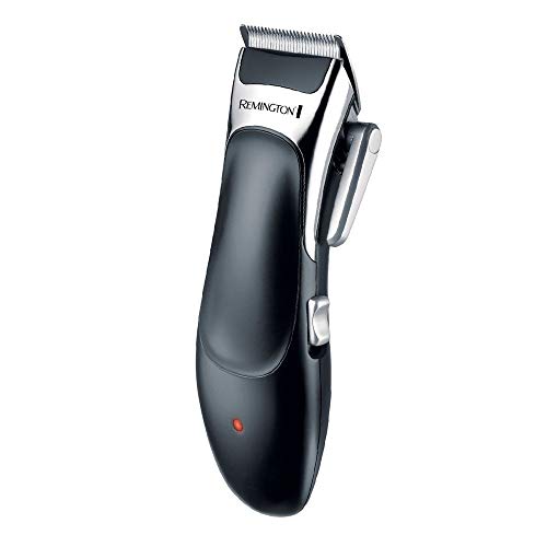 Remington Stylist HC363C - Máquina de Cortar Pelo Profesional, Kit 8 Accesorios y 8 Peines, Recargable, Cuchillas de Cerámica, Negro