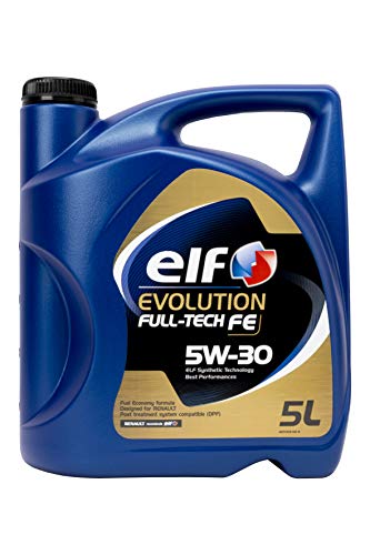 RENAULT ELF 194910 Aceite para Motor Elf Evolution FULLTECH FE 5W30 5 litros