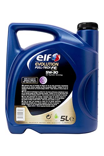 RENAULT ELF 194910 Aceite para Motor Elf Evolution FULLTECH FE 5W30 5 litros